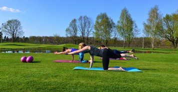 Pilates im Schloss Hohenaschau