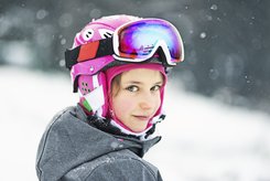Skifahren, auch die Mädchen haben ihren Spaß!
